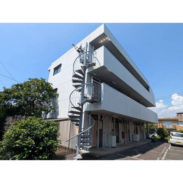 山城コーポのエントランス