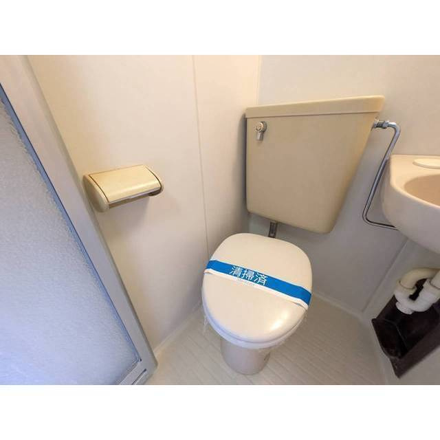 山城コーポのトイレ