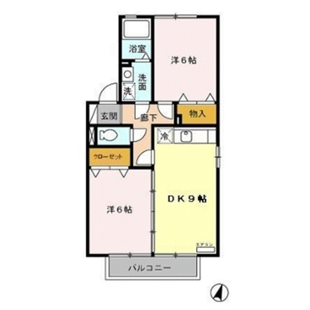 アムールの間取り