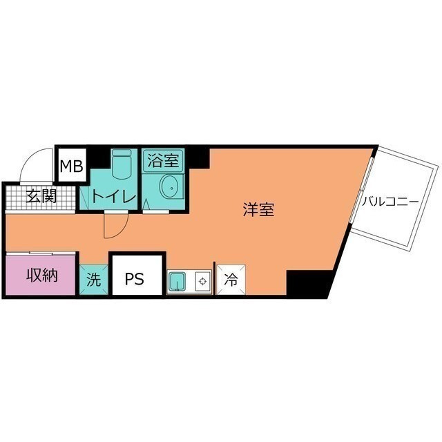 ベルボヌール大手町の間取り