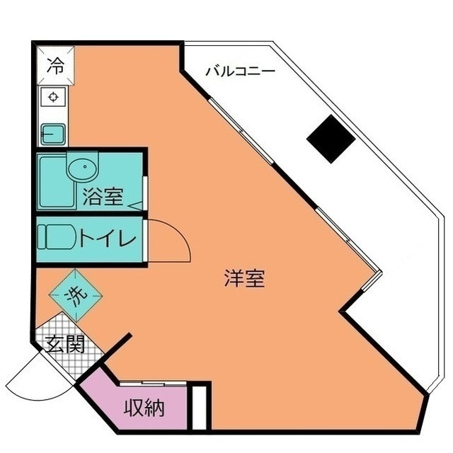 ベルボヌール大手町の間取り