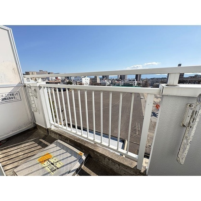 ベルトピア沼津第４のバルコニー