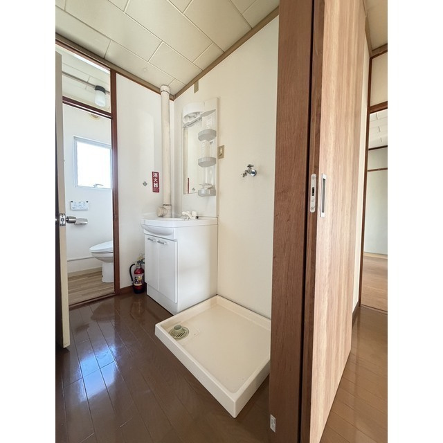青山ハイツ　Ｂ棟の洗面所