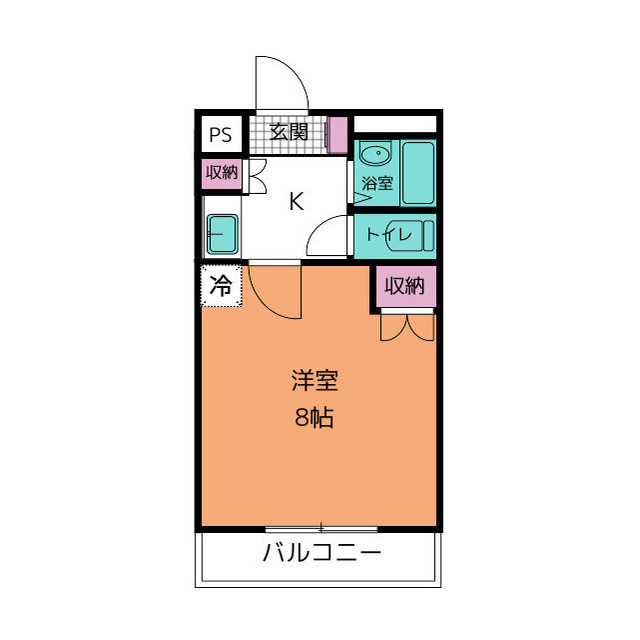 レジデンス小林の間取り