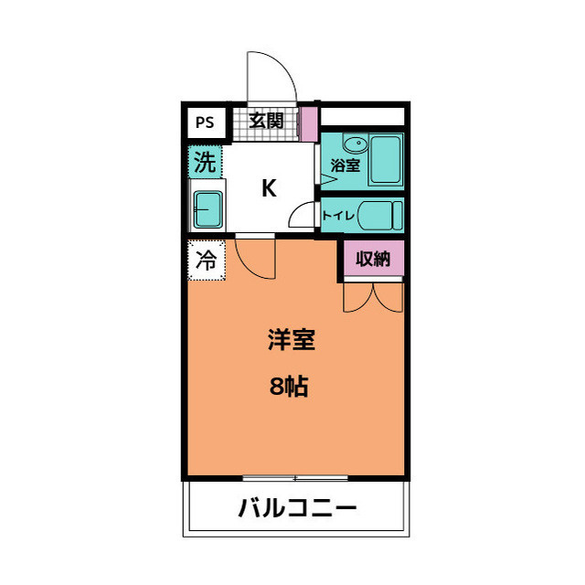 レジデンス小林の間取り