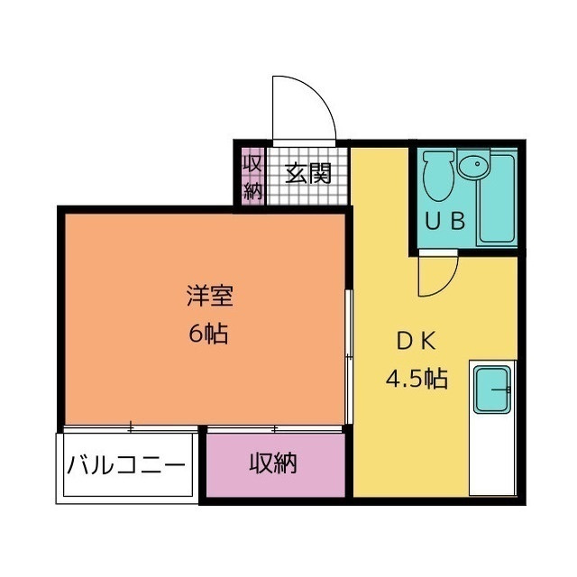 沼津市添地町の賃貸マンションの間取り