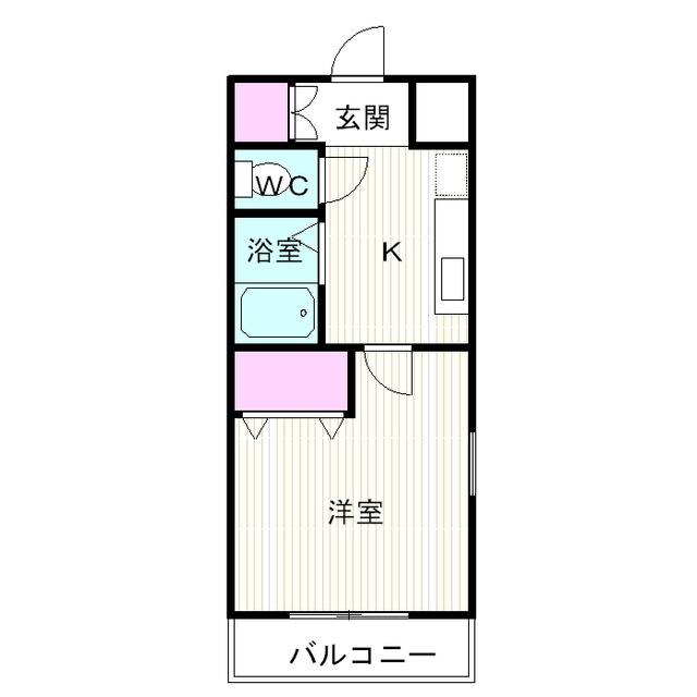 クレアトゥール松乃の間取り