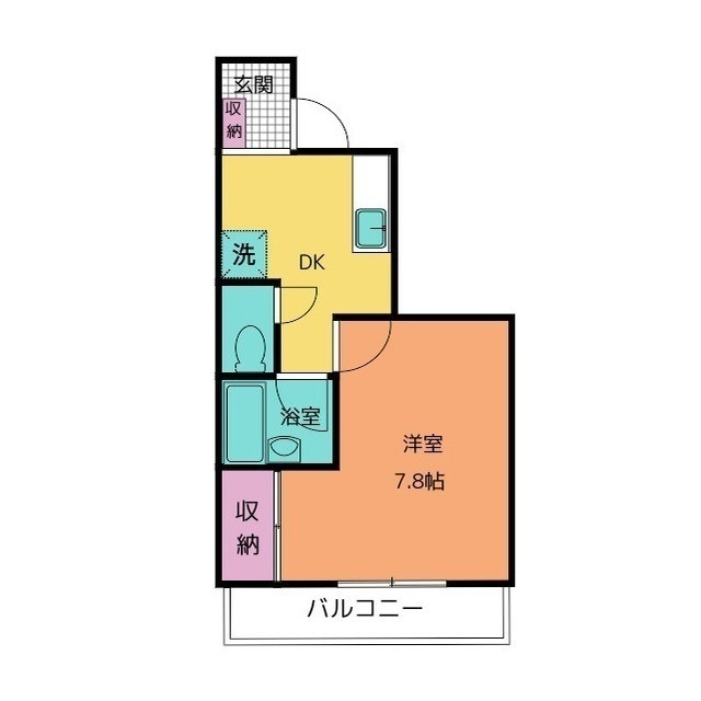 サンシャイン土藤の間取り