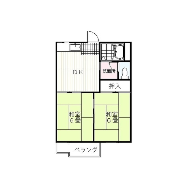 フォーブル東添の間取り