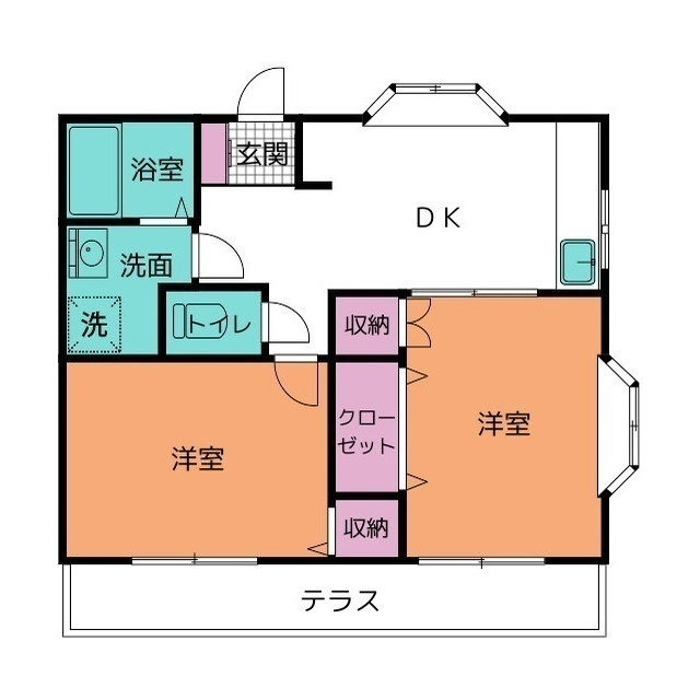 エンプレスコートの間取り