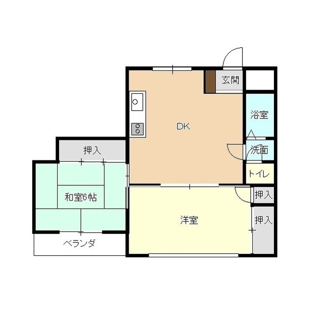 リバーサイドマンションの間取り