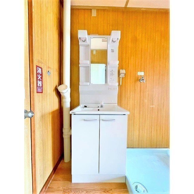 広池ハイツの洗面所