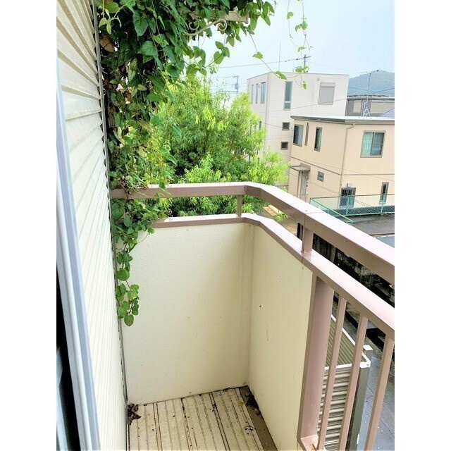 タウニー岡田のバルコニー