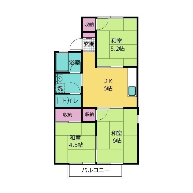 コーポラス８８の間取り