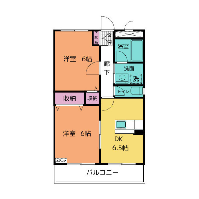 ヴィラメゾンイトウの間取り