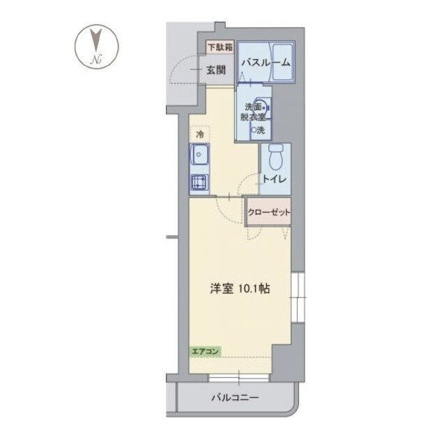 カナルフィーの間取り