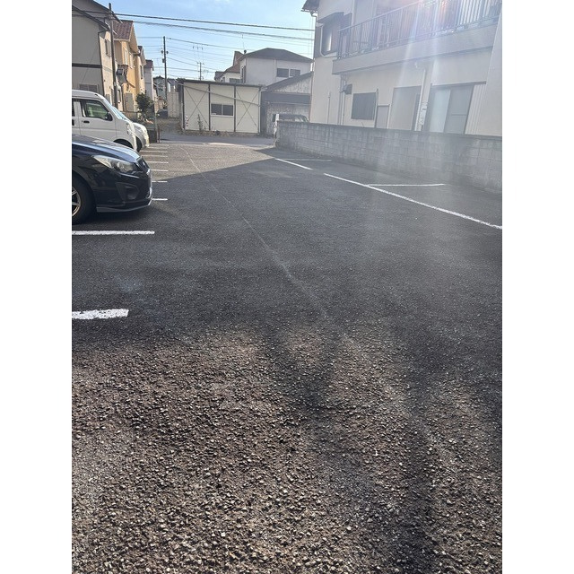 カーサＵの駐車場