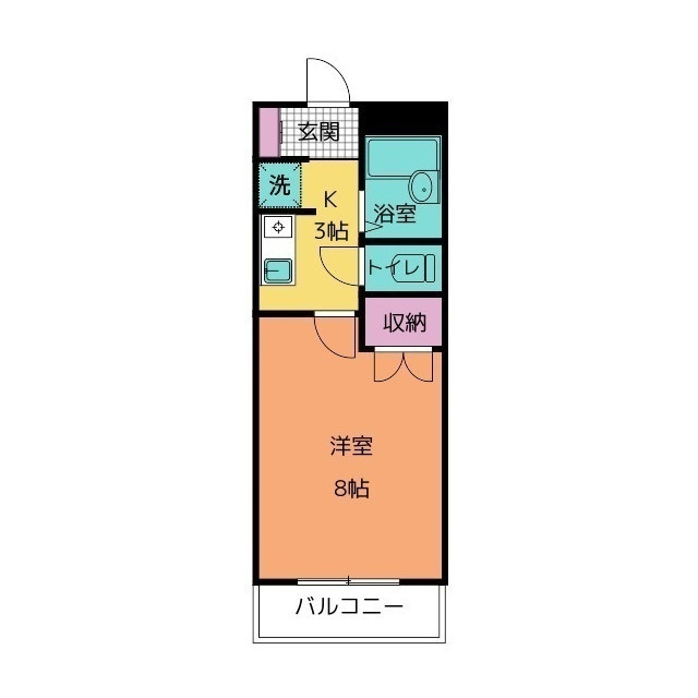 カーサＵの間取り