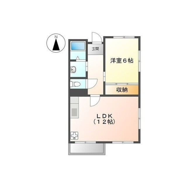 市川ビル（江原町）の間取り