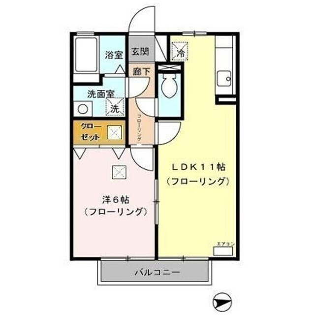 グリーンスクエアの間取り