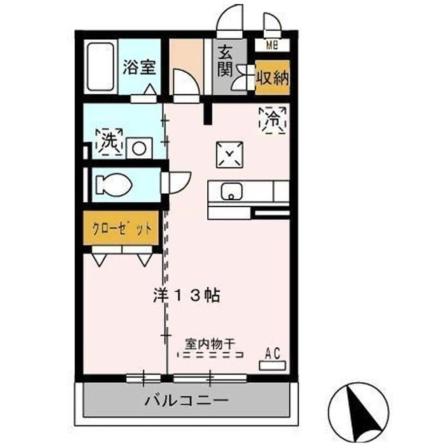 プレミアム　Ａ棟の間取り
