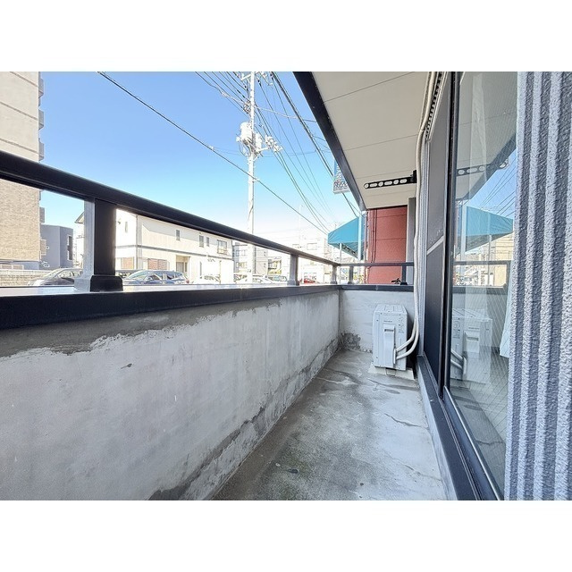 メゾン新宿町のバルコニー