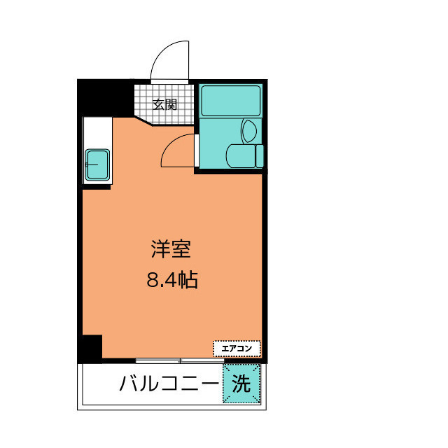 メゾン新宿町の間取り
