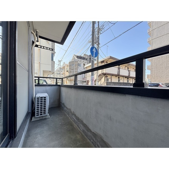 メゾン新宿町のバルコニー