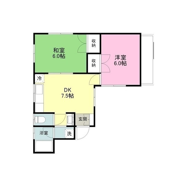 加藤ハイツ　中の間取り