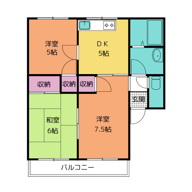 シェソワの間取り