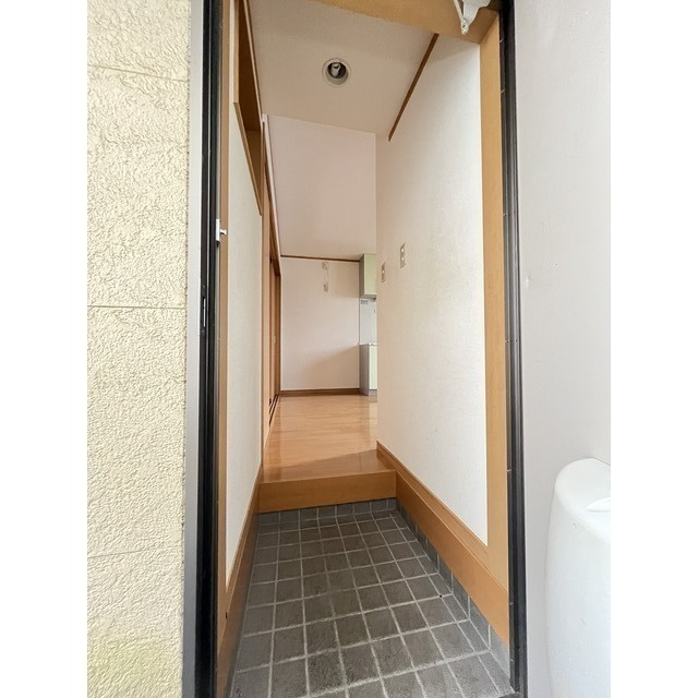 Ｋコーポの玄関