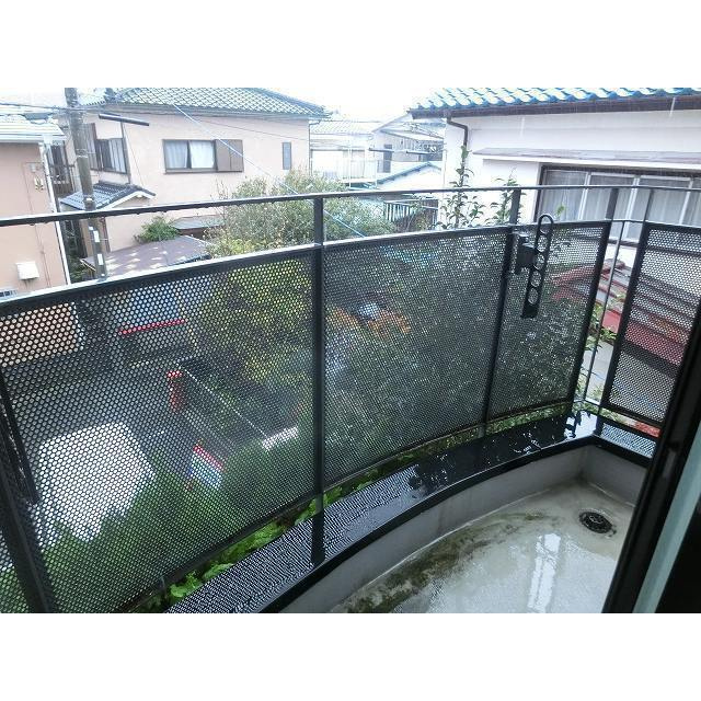 グローリアレジデンスのバルコニー