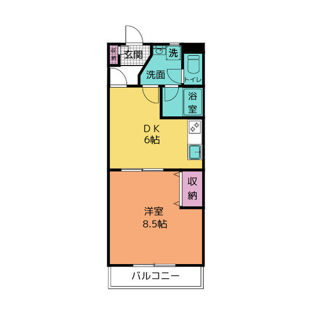 ヴィブレ宮脇の間取り