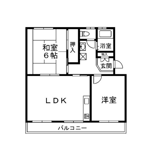 後藤ハイツの間取り
