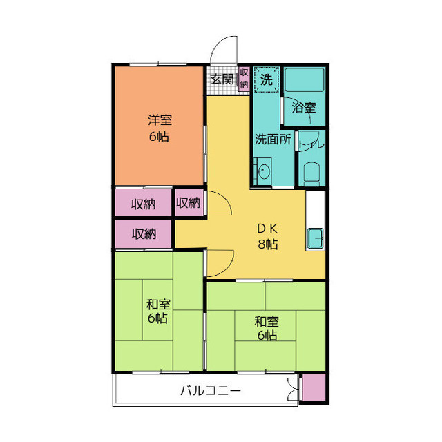 三恵マンションの間取り