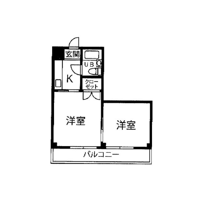 コーポ伊藤の間取り