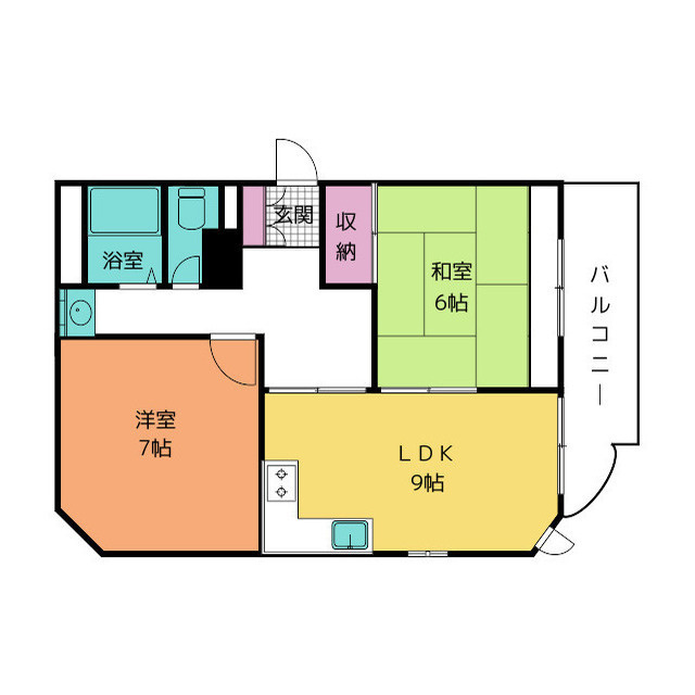 モラーダの間取り