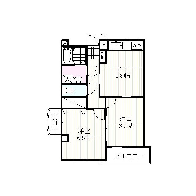 ヴィラメゾンＴＡＫＡＳＡＧＯの間取り