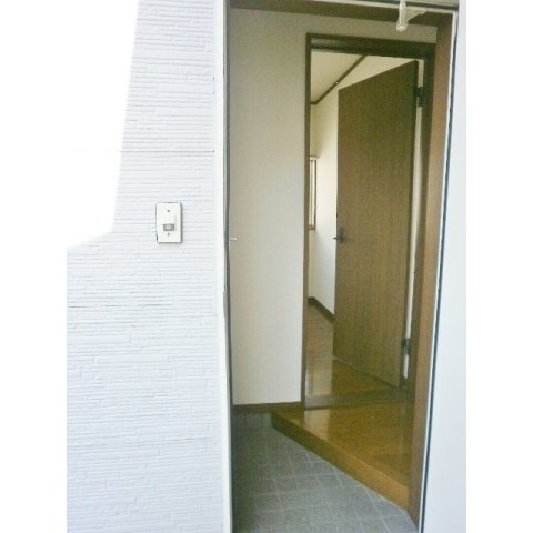 セントラルハイツⅡＡの玄関