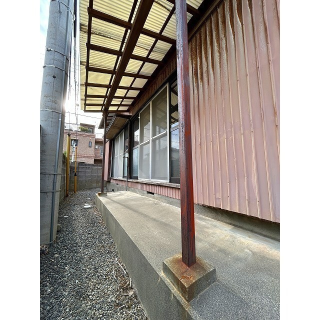 沼津市下香貫の一戸建てのバルコニー