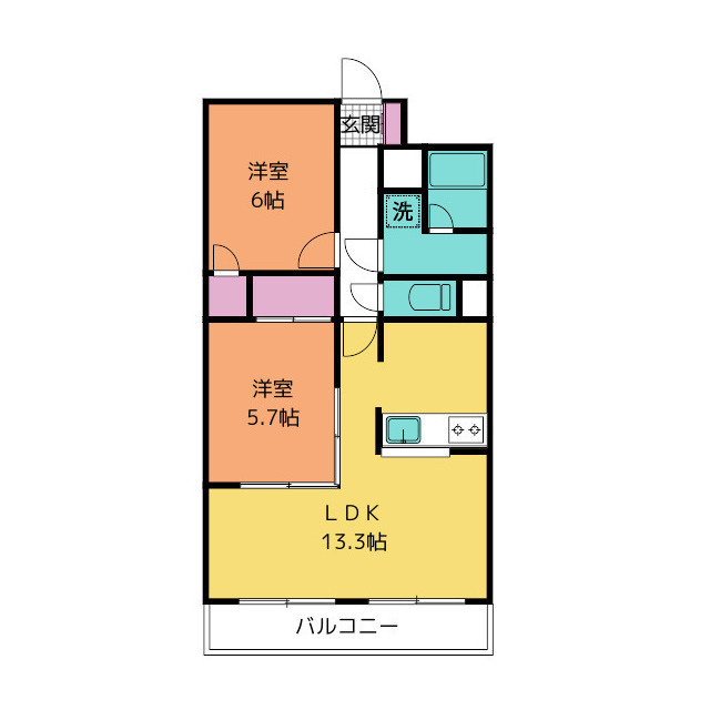 コート沼津の間取り