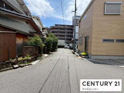 【前面道路含む現地写真】 | 松原市北新町1丁目　売土地