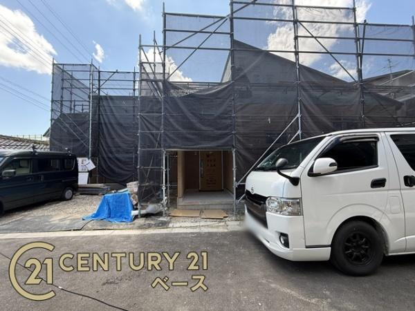 リーブルガーデン菅原町 ３号棟 ／新築一戸建の前面道路含む現地写真|■現地撮影写真■前面道路は広々！駐車もラクラクです！