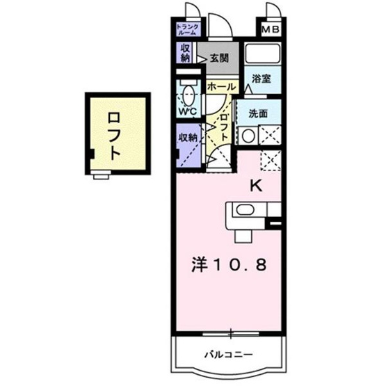 【間取り】 | シャンポールＡ
