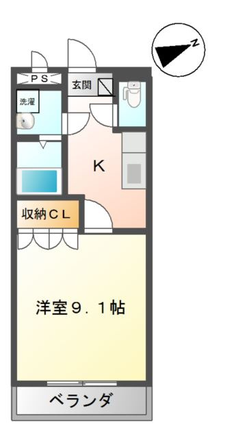 メゾンドゥーズの間取り