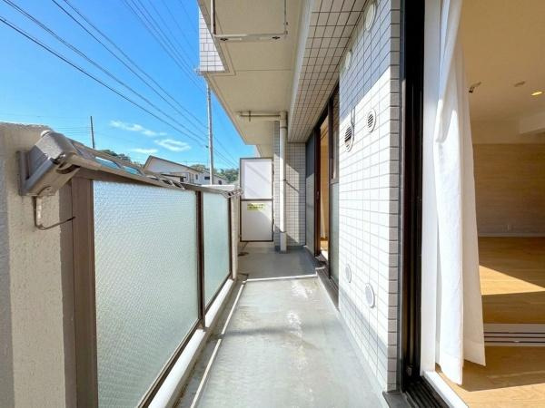 サニークレスト湘南八景５のバルコニー