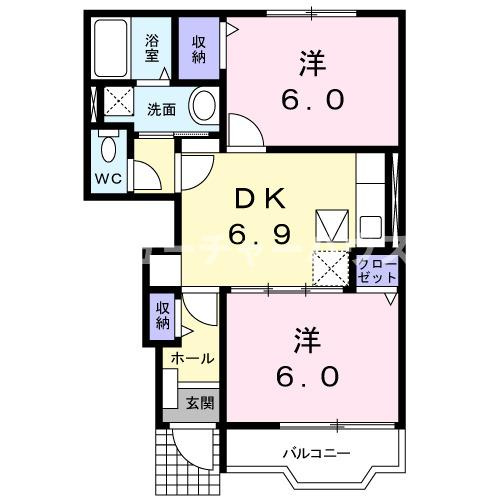 リバーコングラッツの間取り