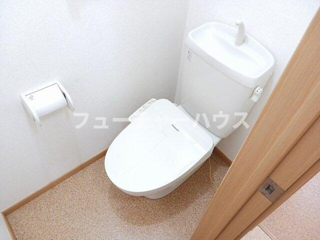 リバーコングラッツのトイレ|清潔感のあるトイレです