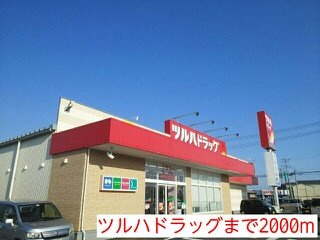 メゾン・ド・リオンＢの周辺|ツルハドラッグまで2000m