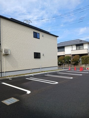 パルムⅠの駐車場